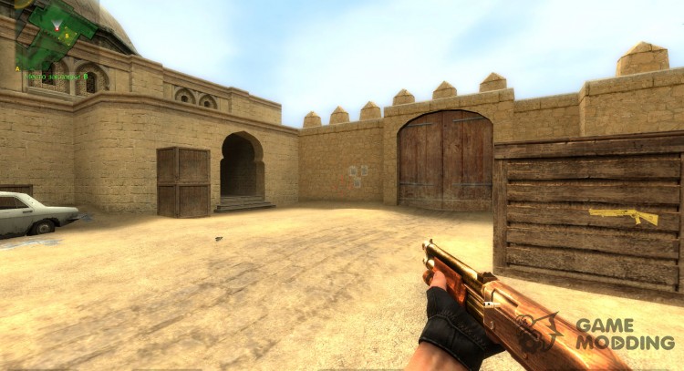Wooden m3 for Counter-Strike Source