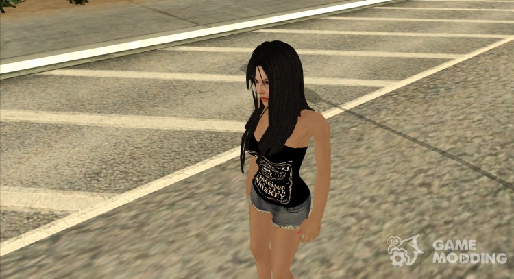 Jack Daniels girl para GTA San Andreas