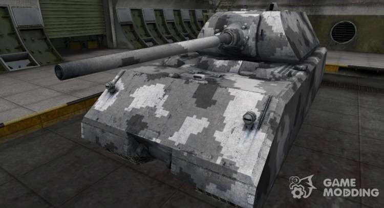 Камуфлированный skin para el Maus para World Of Tanks