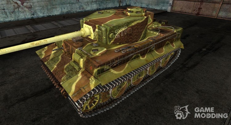 Шкурка для PzKpfw VI Tiger для World Of Tanks