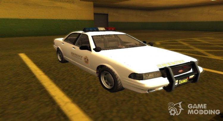 GTA V Sheriff Cruiser (EML) para GTA San Andreas
