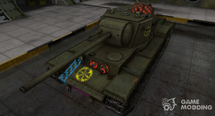 Качественные зоны пробития для КВ-4 для World Of Tanks