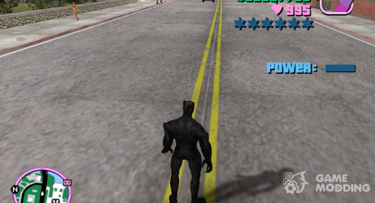 Pantera negra para GTA Vice City