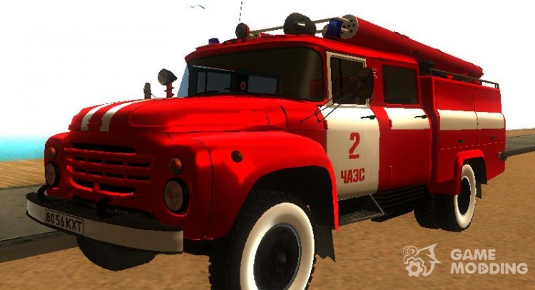 ZIL-130 AC-40 Alleged team of Vladimir Pravika for GTA San Andreas