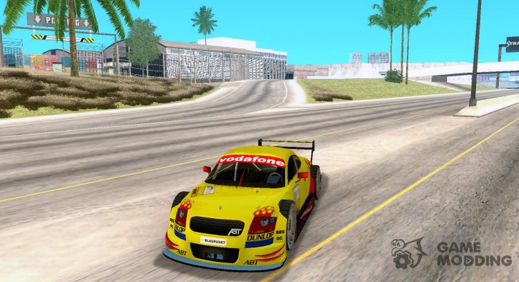 Audi TTR DTM racing car для GTA San Andreas