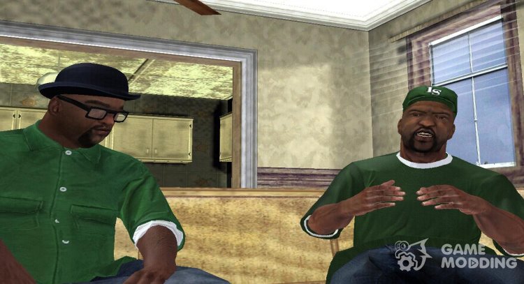 Remastered cutscene Characters Legacy for GTA San Andreas