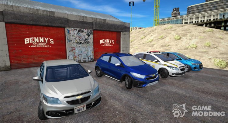 Pack of Chevrolet Onix cars for GTA San Andreas