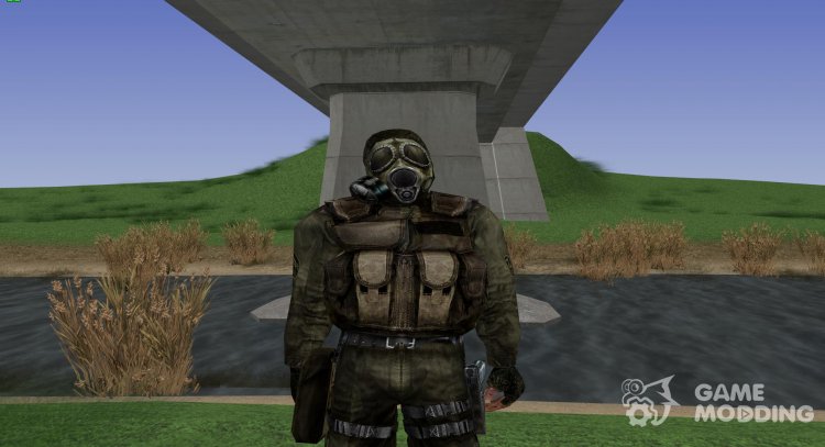A member of the group the Renegades from S. T. A. L. K. E. R V. 1 for GTA San Andreas