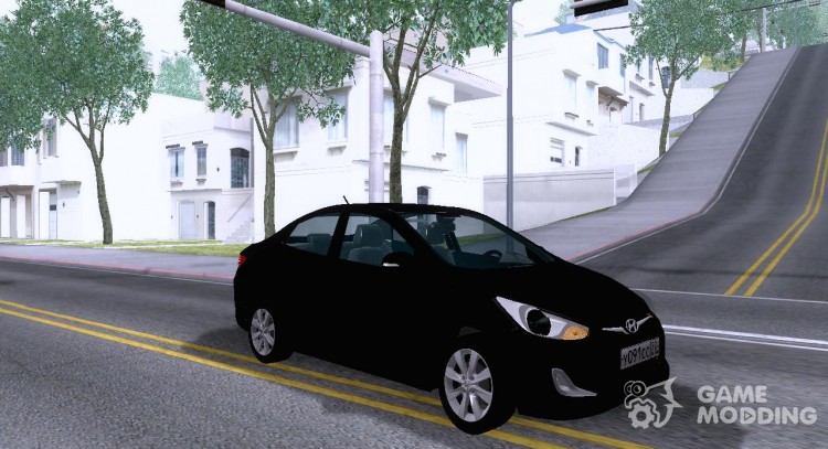 Hyundai Solaris для GTA San Andreas
