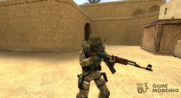 КФС США солдат SAS для Counter-Strike Source