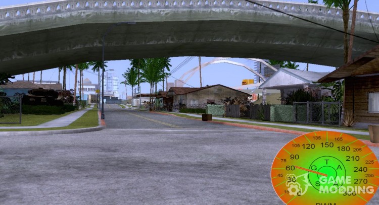 Спидометер v.2.0 para GTA San Andreas