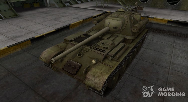 La piel de los su-101 en расскраске 4БО para World Of Tanks