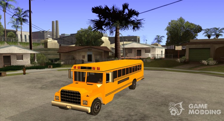 School bus for GTA San Andreas