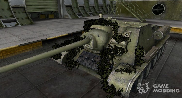Remodel the Su-85 for World Of Tanks