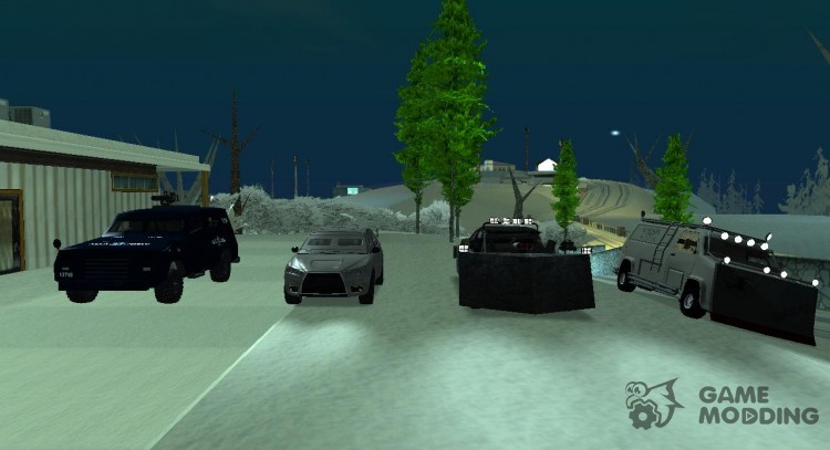 Машины для зомби апокалипсиса v4 для GTA San Andreas