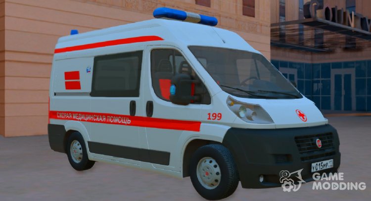 Fiat Ducato Ambulance (2011-2015) for GTA San Andreas