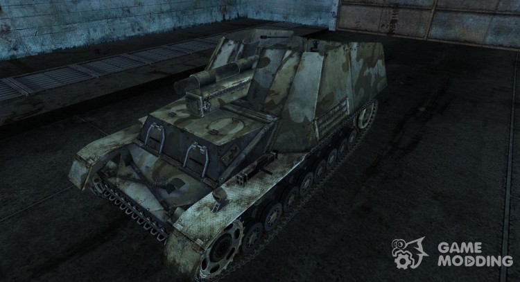 Hummel 02 для World Of Tanks