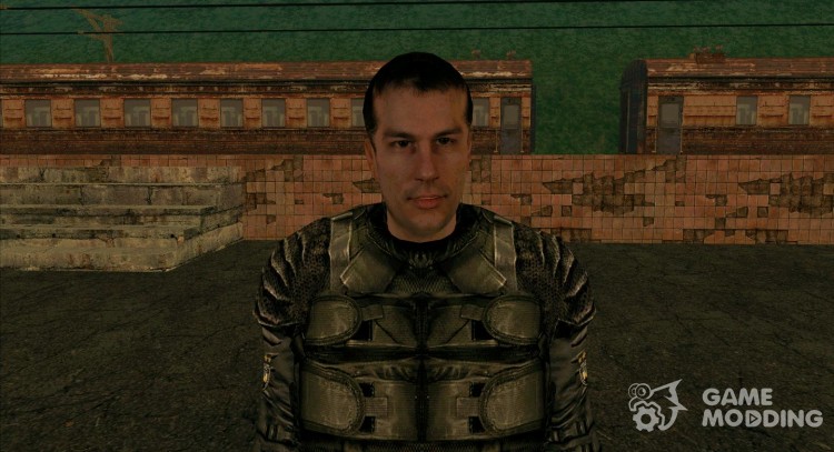 Degtyarev in the bomb suit Bulat of S. T. A. L. K. E. R. for GTA San Andreas