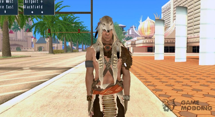 Konnor wolf из Assassin's Creed для GTA San Andreas