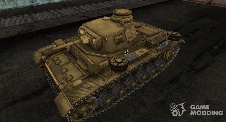 Skin for the Panzer III for World Of Tanks