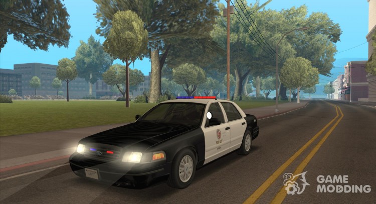 Ford Crown Victoria 2009 (LAPD) for GTA San Andreas