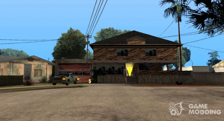 Заброшенный дом Си Джея для GTA San Andreas