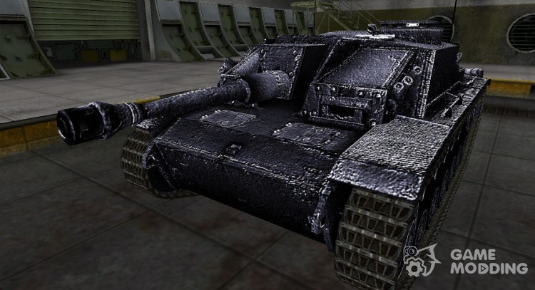Темный скин для StuG III для World Of Tanks