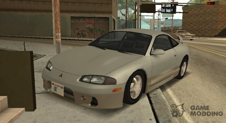 Mitsubishi Eclipse GSX 1999 - Improved (Low Poly) para GTA San Andreas