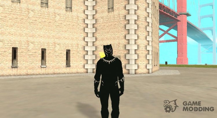 Kellogs Custom Black Panther for GTA San Andreas
