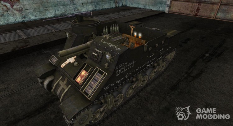 Skin for M7 Priest for World Of Tanks