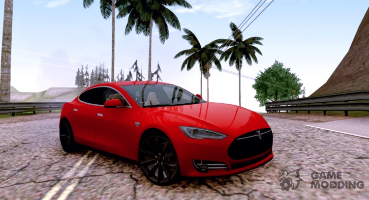 Tesla Model S для GTA San Andreas