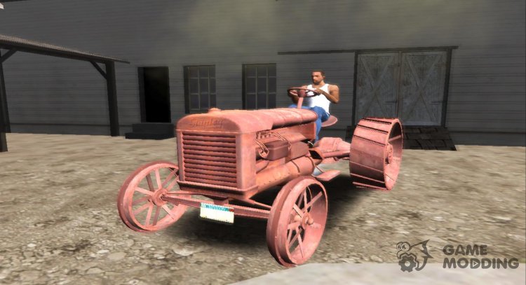 GTA V Tractor Worn for GTA San Andreas