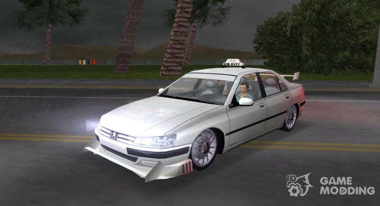 Taxi Peugeot 406 para GTA Vice City