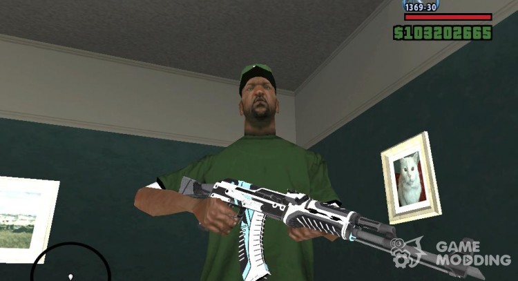 AK-47 (Vulcan) для GTA San Andreas