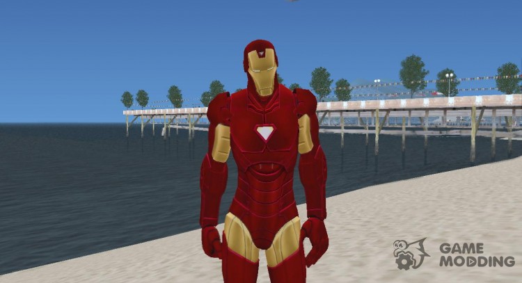 MVC3 Iron man for GTA San Andreas