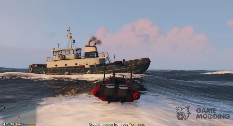 Drug Boat Heist 0.8 for GTA 5