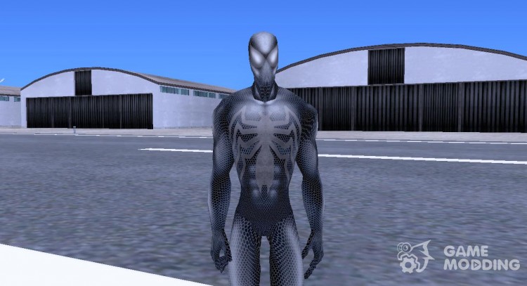 Black spider man para GTA San Andreas