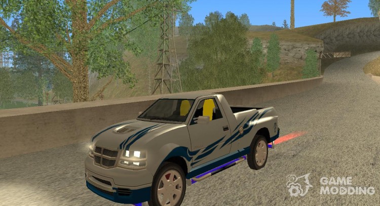 Canyon From Flat Out 2 для GTA San Andreas