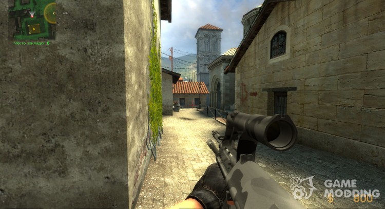 Black ops Aug Look Alike in Shortez's Animations for Counter-Strike Source