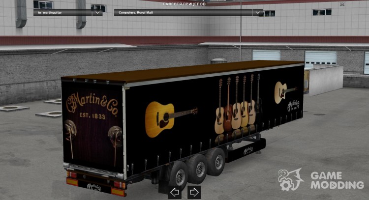 Martin Guitars для Euro Truck Simulator 2