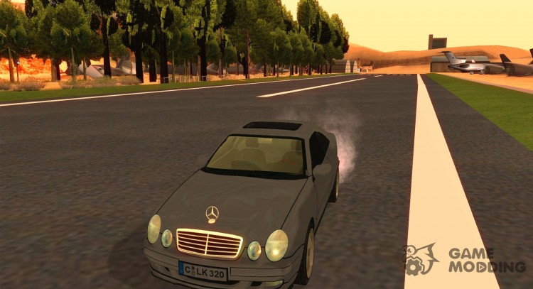 Coupe Mercedes Benz CLK320 para GTA San Andreas