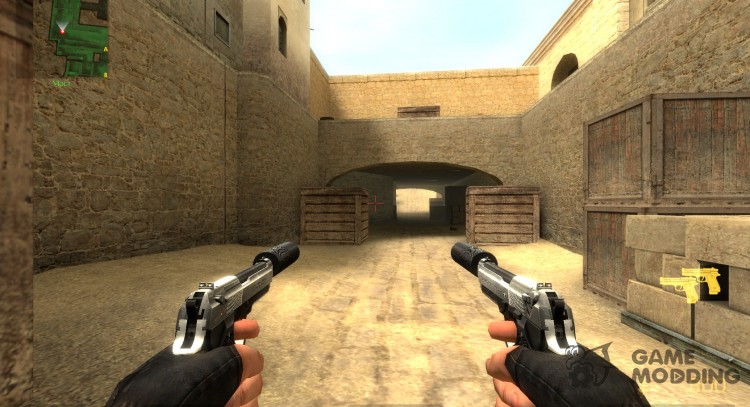 Dual Beretta 92FS Two Tones for Counter-Strike Source