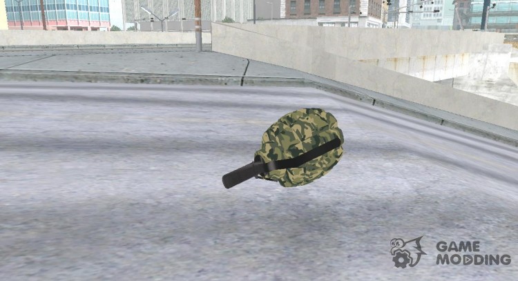 El modelo de granadas de F-1 para GTA San Andreas