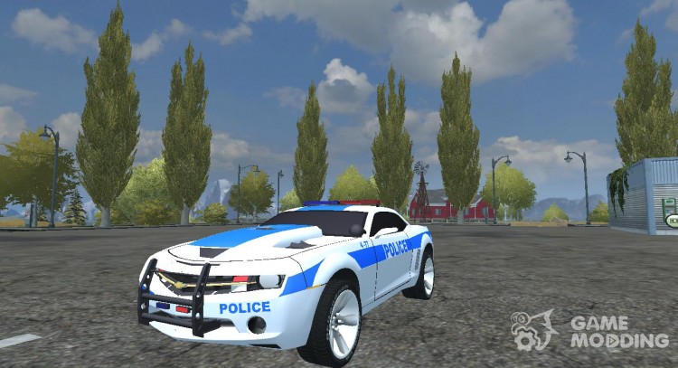 Chevrolet Camaro полиции v 2.0 для Farming Simulator 2013