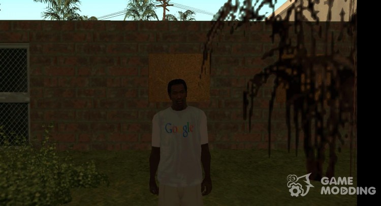 Футболка Google для GTA San Andreas