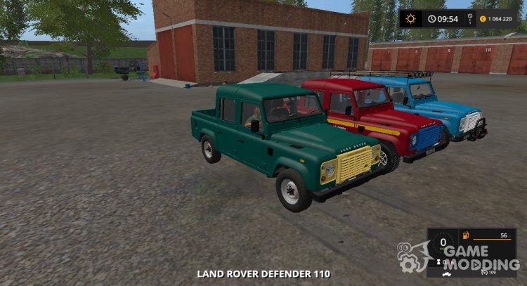 Land Rover Defender 110 версия 1.0.0.0 для Farming Simulator 2017