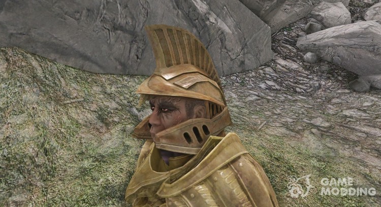 Двемерский шлем (вариант с открытым лицом) для TES V: Skyrim