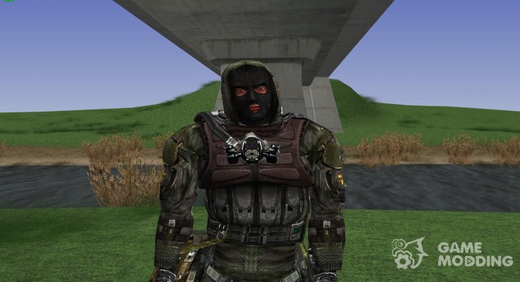 A member of the group the Diggers from S. T. A. L. K. E. R V. 3 for GTA San Andreas