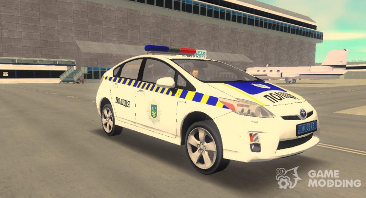 Toyota Prius Полиция Украины для GTA 3
