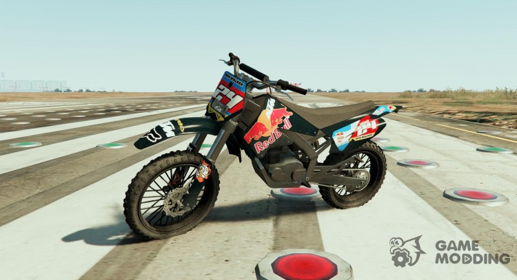 Sanchez - RedBull and Monster Texture 0.9 for GTA 5